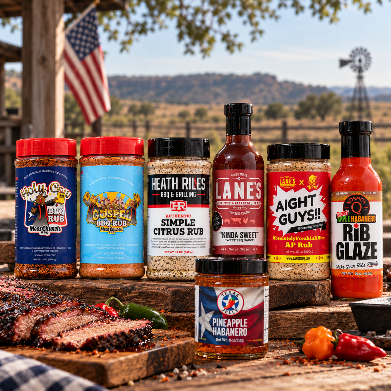 USA Rubs & Sauces
