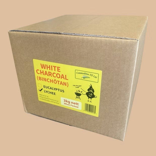 Commodities NZ Binchotan (White Charcoal) Lychee 3kg
