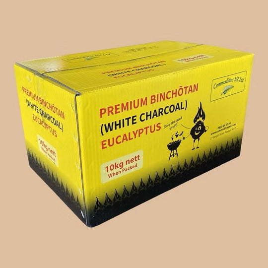 Commodities NZ Binchotan (White Charcoal) Eucalyptus 10kg