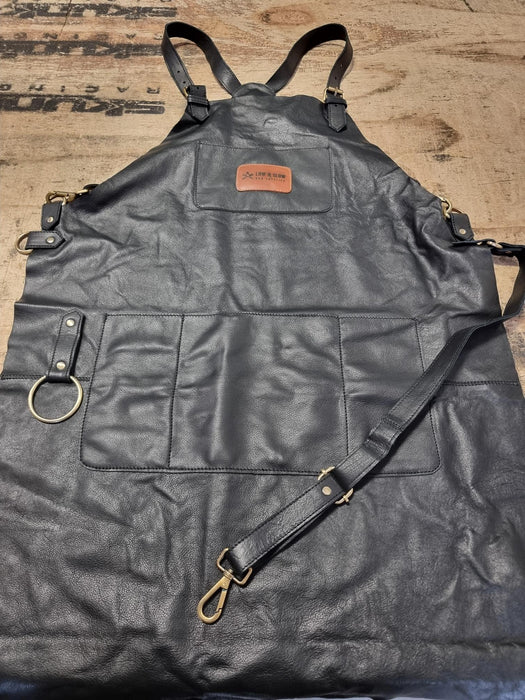 Low 'N Slow BBQ -Full Length  Leather Apron