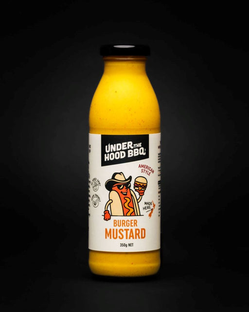 Under the Hood BBQ Burger Mustard - 350ml