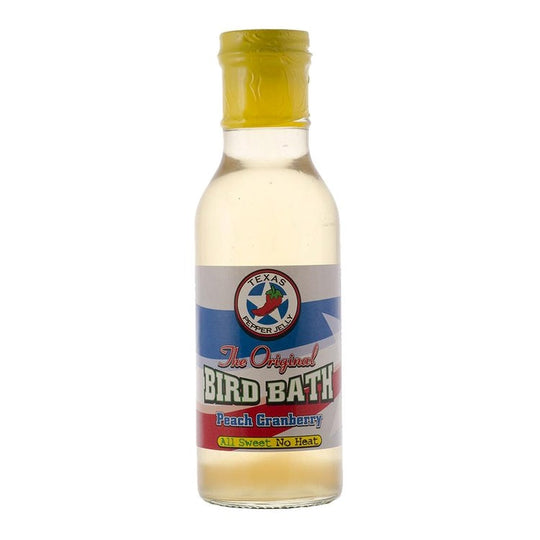 Best Before Date Clearance - Texas Bird Bath - Peach & Cranberry