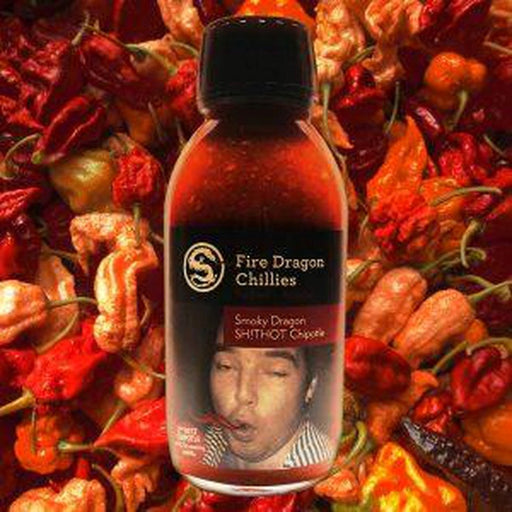 Best Before Date Clearance - Fire Dragon Chillies Smokey Dragon Chipotle Sauce