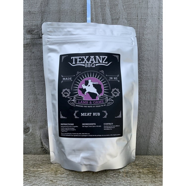 Best Before Date Clearance - Texanz BBQ Lamb & Game Rub