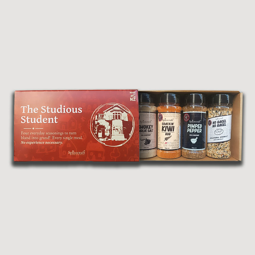 SpiceCraft The Studious Student Gift Box — Low 'N Slow BBQ Supplies