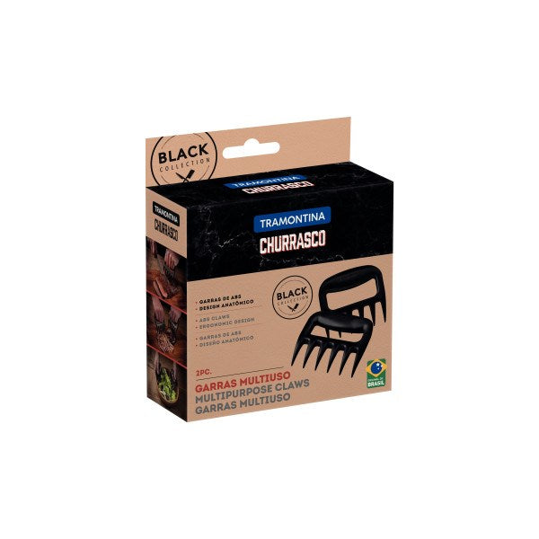 ramontina Churrasco Black Barbecue ABS Claws 2 Piece