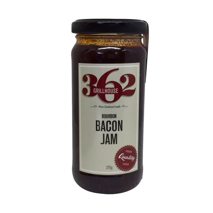 362 Grillhouse Bacon & Bourbon Jam - 270g