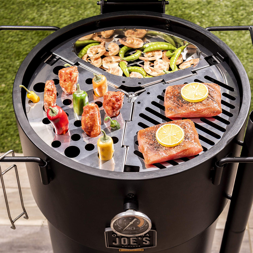 Barrel Smoker Bbq Joe Smoker Pro Drum Smoker Black Bronco Oklahoma