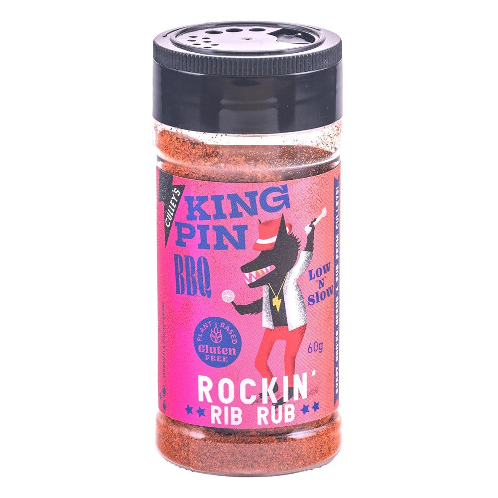 Culley's KingPin BBQ Rockin Rib Rub — Low 'N Slow BBQ Supplies