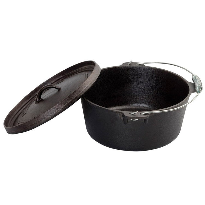 Charmate Cast Iron Camp Oven - 12 Quart Round