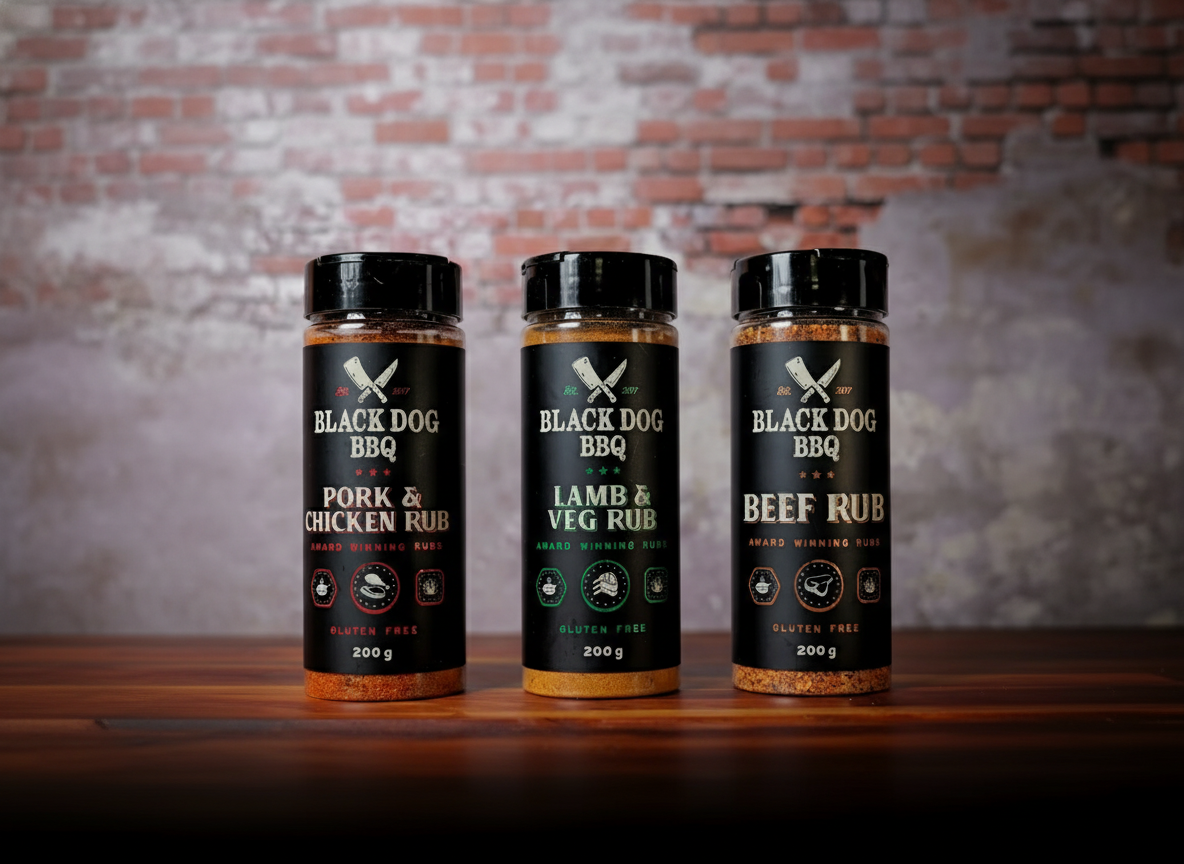 Black Dog BBQ Rub Combo