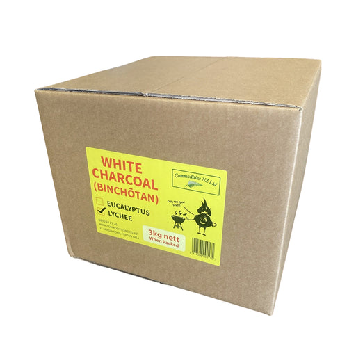 Commodities NZ Binchotan (White Charcoal) Lychee 3kg