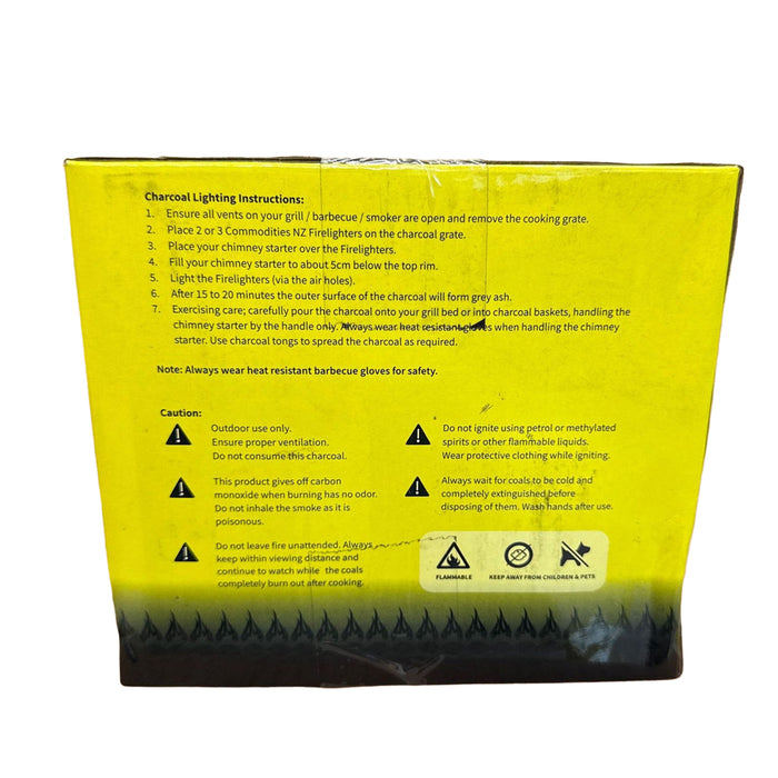 Commodities NZ Premium Charcoal Briquettes 4kg
