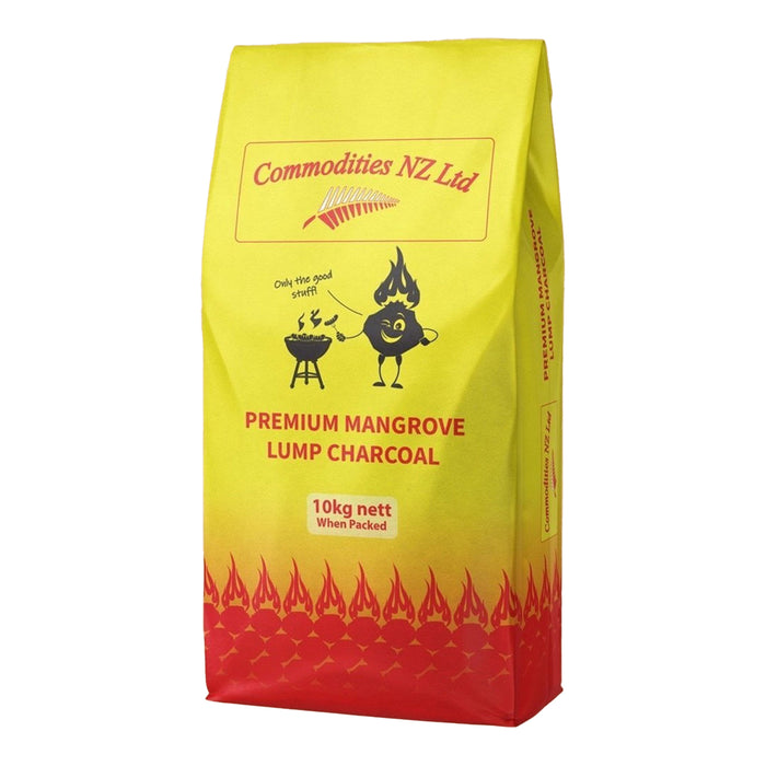 Commodities NZ Premium Mangrove Lump Charcoal 10kg