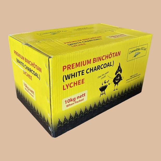 Commodities NZ Binchotan (White Charcoal) Lychee 10kg