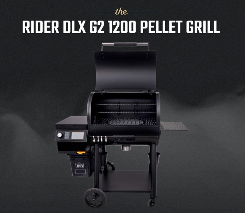 Oklahoma Joe Rider DLX G2 1200 Pellet Grill — Low 'N Slow BBQ Supplies