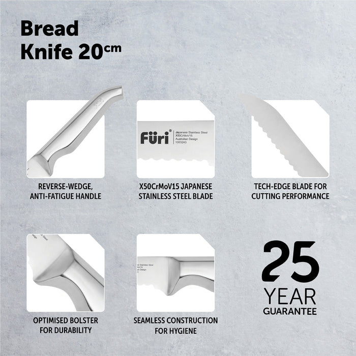 Furi Pro Bread Knife 20cm