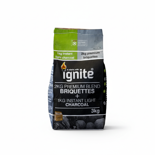 Ignite 2 in 1 Instant Light Charcoal