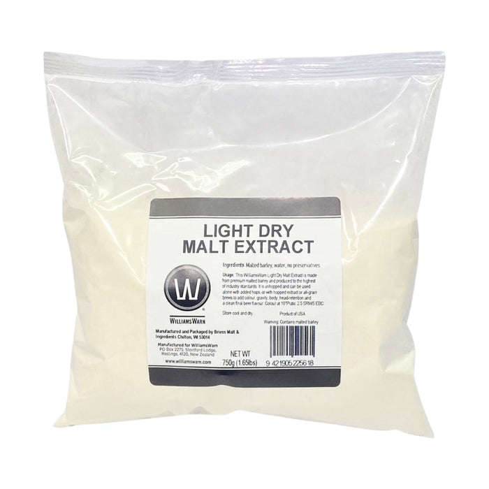WilliamsWarn - Light Dry Malt Extract 750g