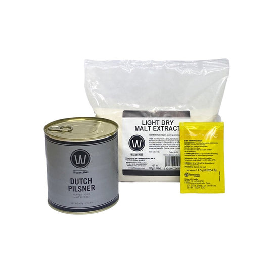 WilliamsWarn - WW Dutch Pilsner 10/12.5 Litre Kit