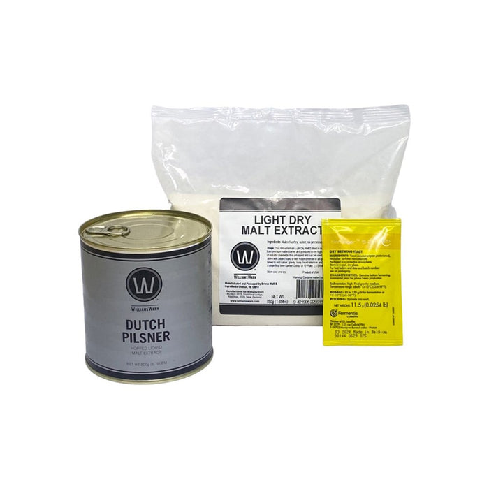 WilliamsWarn - WW Dutch Pilsner 10/12.5 Litre Kit