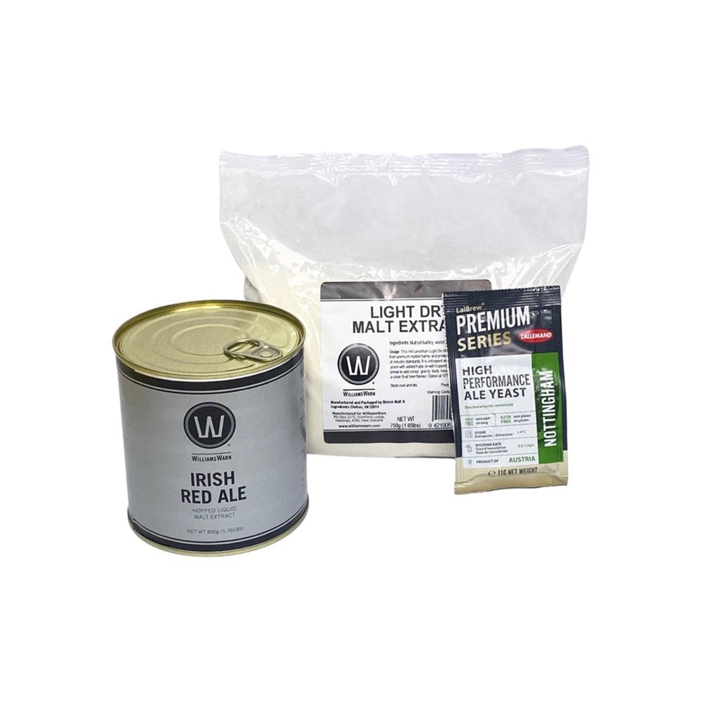 WilliamsWarn - WW Irish Red Ale 10/12.5 Litre Kit