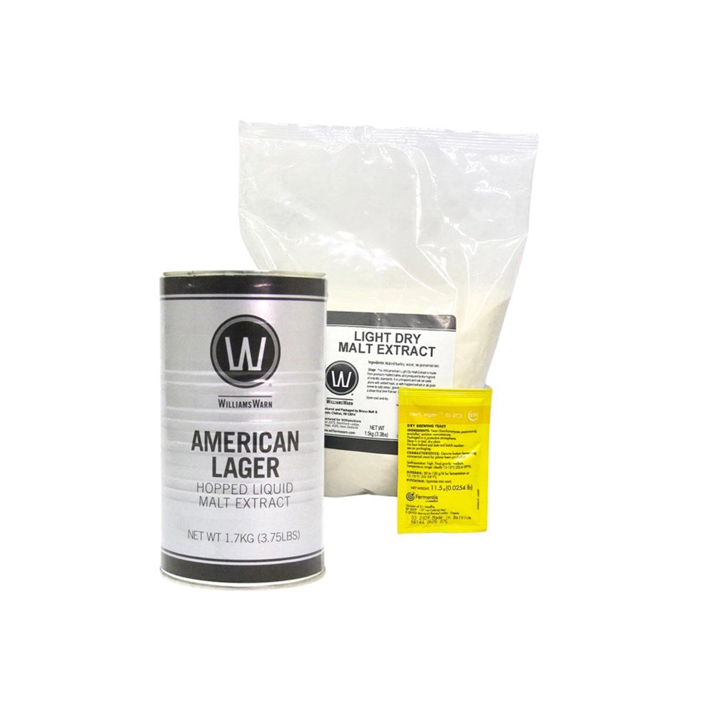 WilliamsWarn - WW American Lager 23/25 Litre Kit