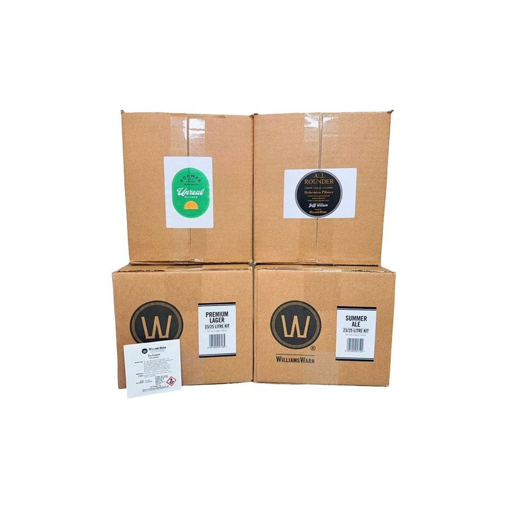 WilliamsWarn - Summer Brewing Pack 23/25 Litre