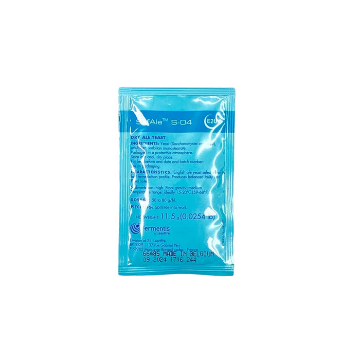 WilliamsWarn - Fermentis SAFALE S-04 Yeast - 11.5gm
