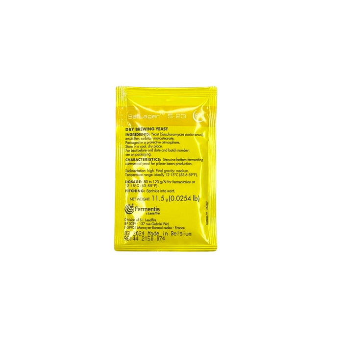 WilliamsWarn - Fermentis SAFLAGER S-23 Yeast - 11.5gm