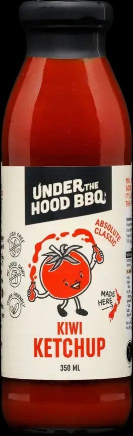 Under The Hood BBQ Kiwi Ketchup - 350ml