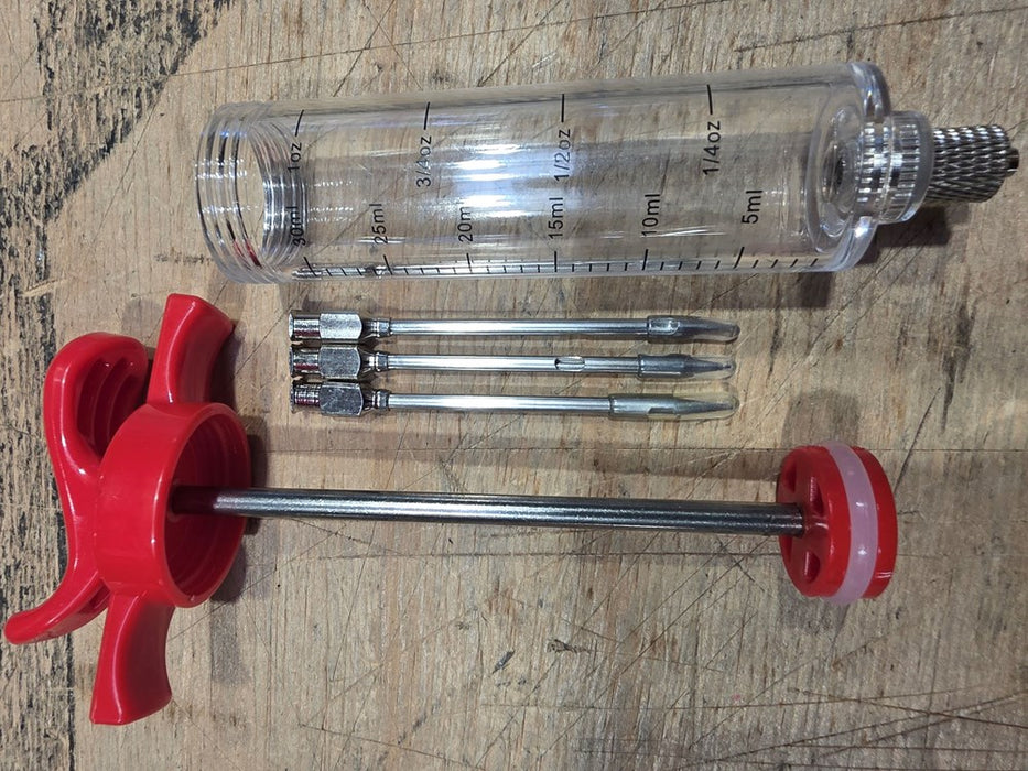 Low 'N Slow Marinade Injector - 30cc with 3 SS Needles