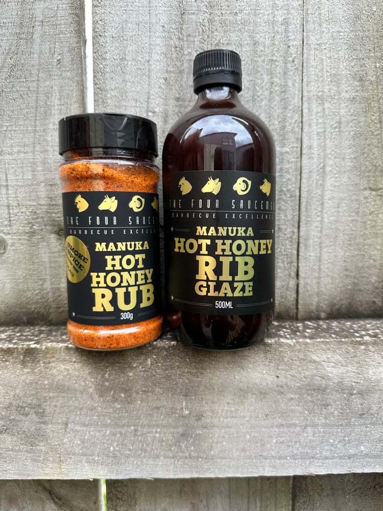 The Four Saucemen - Manuka Hot Honey Combo