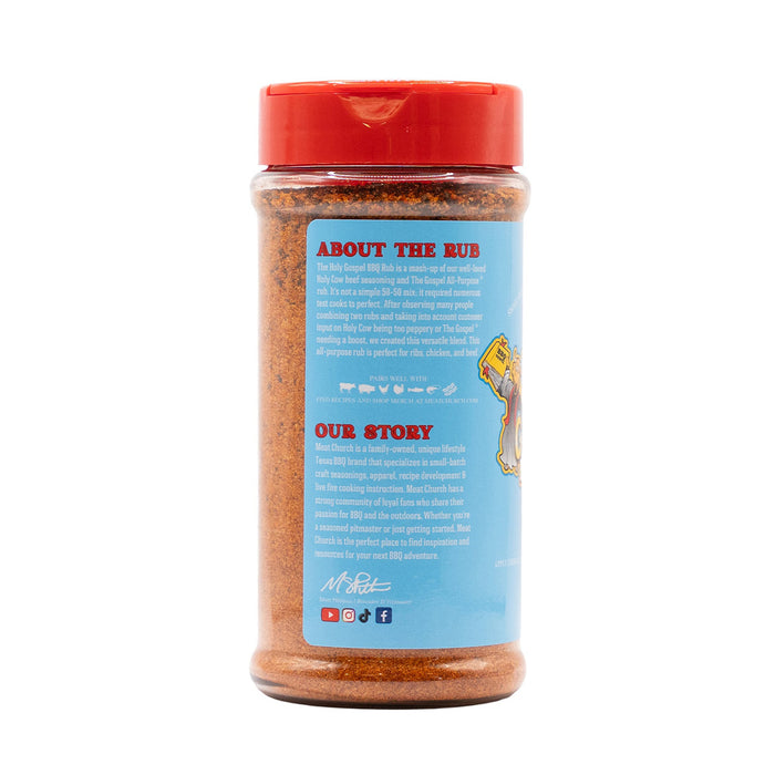 Meat Church - The Holy Gospel BBQ Rub - 12.5oz / 354g