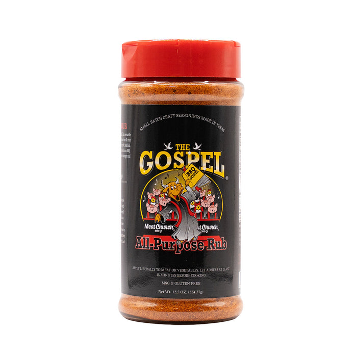 Meat Church - The Gospel All Purpose BBQ Rub - 12.5oz / 354g