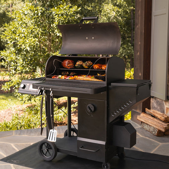 Oklahoma Joe Tahoma® 900 Auto-Feed Charcoal Smoker & Grill w/ Wi-Fi