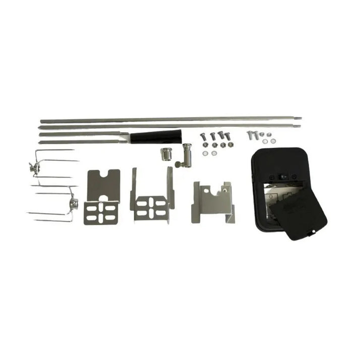 Outdoor Magic AC/DC Battery Powered Rotisserie Kit