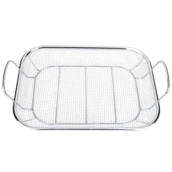 PureQ Multi Purpose Fine Mesh S'Steel BBQ Grill Basket