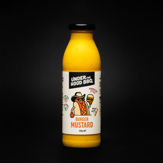 Under the Hood BBQ Burger Mustard - 350ml
