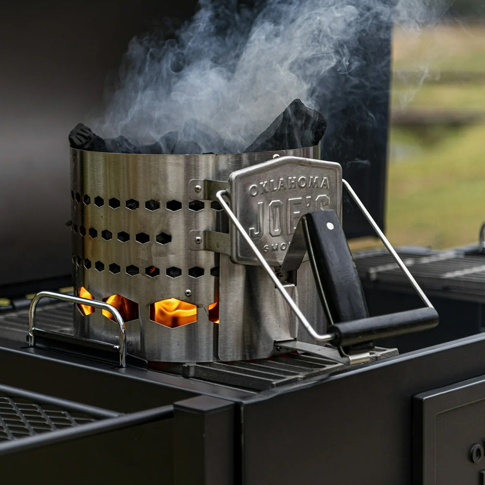 Charcoal Chimney Starter Char-Broil Half-Time Charcoal Starter