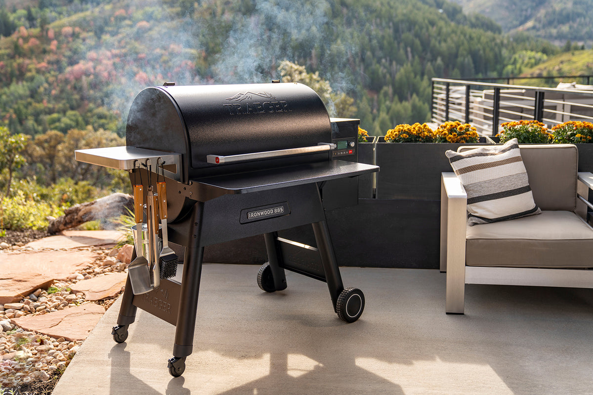 Traeger Ironwood 885 Pellet Grill — Low 'N Slow BBQ Supplies