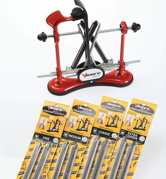 Warthog Sharpeners Classic II Diamond Stone and Hone Kit - various grades