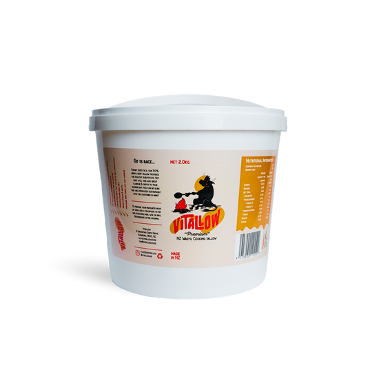 Vitallow Wagyu NZ Beef Cooking Tallow - 2kg Tub