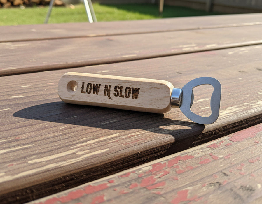 Low N Slow BBQ Bottle Openers - 3 Versions
