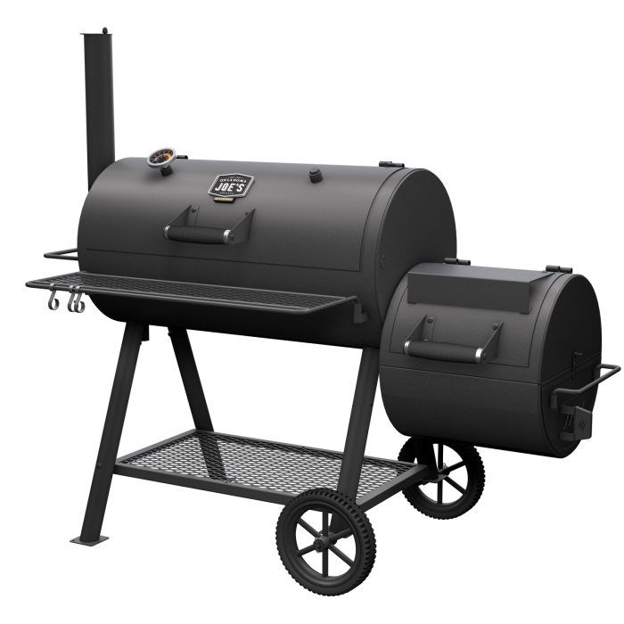 Joes Smoker Grill Oklahoma Joe's Longhorn Combo Charcoal/Gas