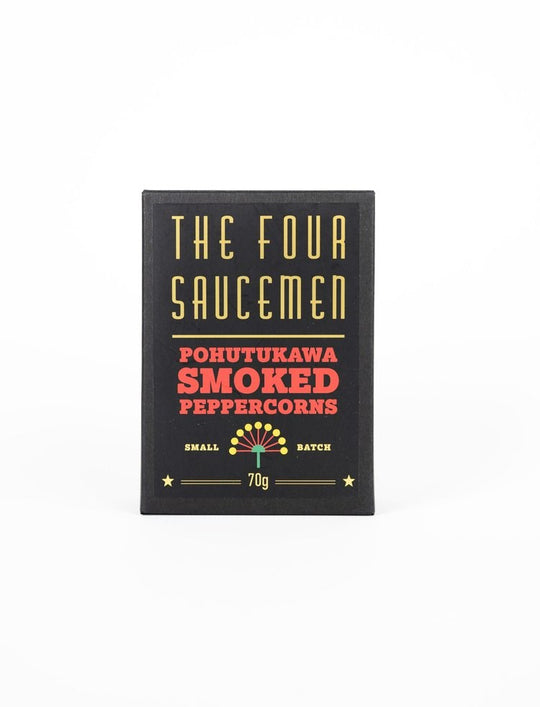 The Four Saucemen - Pohutukawa Smoked Peppercorns 70g