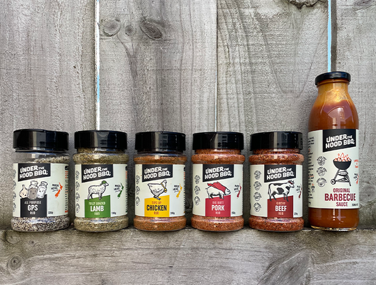 Under The Hood BBQ - Rub and Sauce Combo
