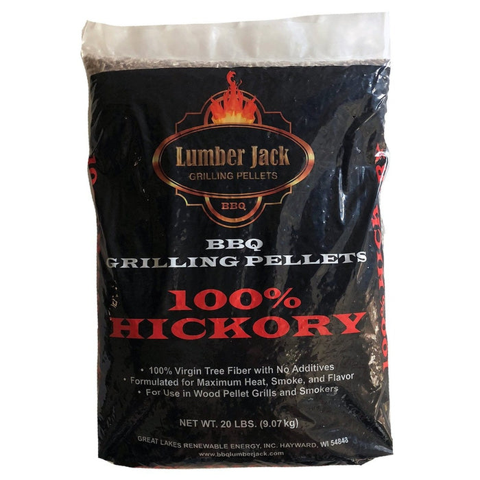 Lumber Jack 100% Hickory Wood BBQ Pellets