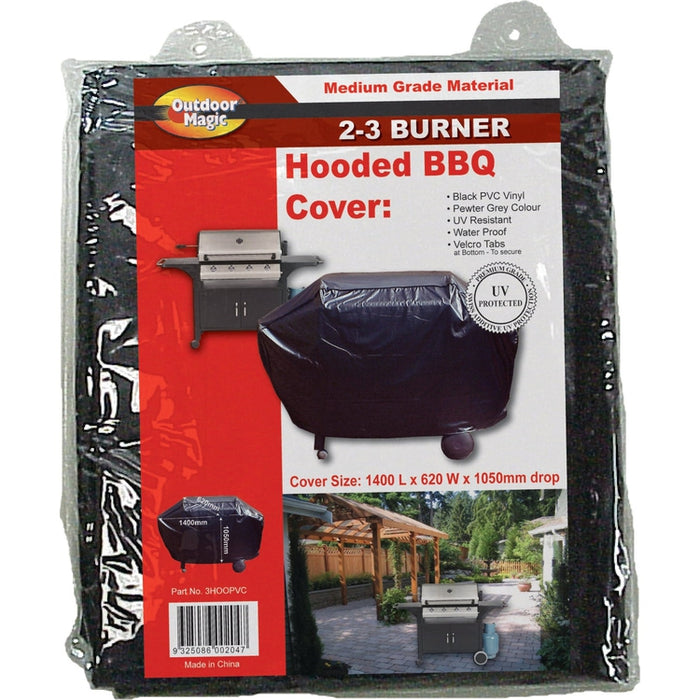 Outdoor Magic Hooded 2-3 Burner BBQ Cover
