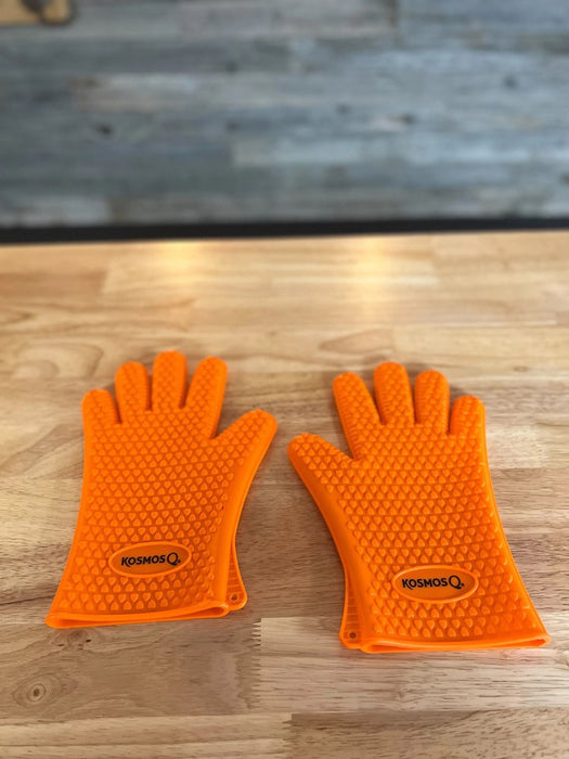 Kosmos Q BBQ Orange Heat-Resistant Gloves